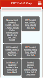 Mobile Screenshot of pmtforklift.com